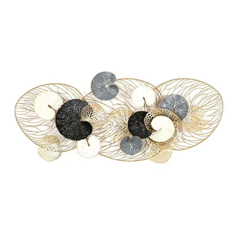 Chinese style creative metal art design home decor distressed art for living room bed room background wall hanging