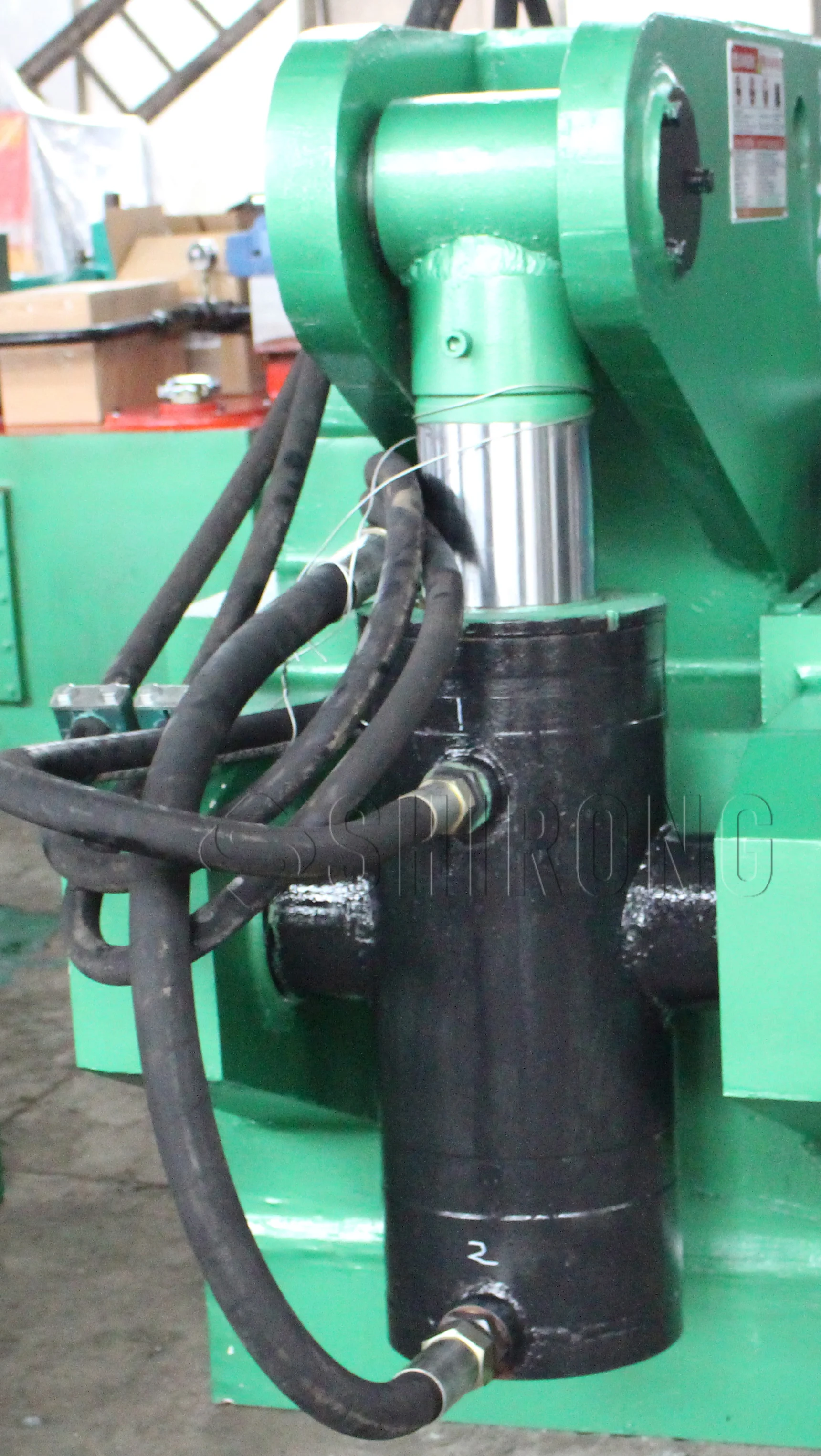 Hydraulic Scrap Metal Steel Alligator / Cutter with Crocodile shear / cutting machine