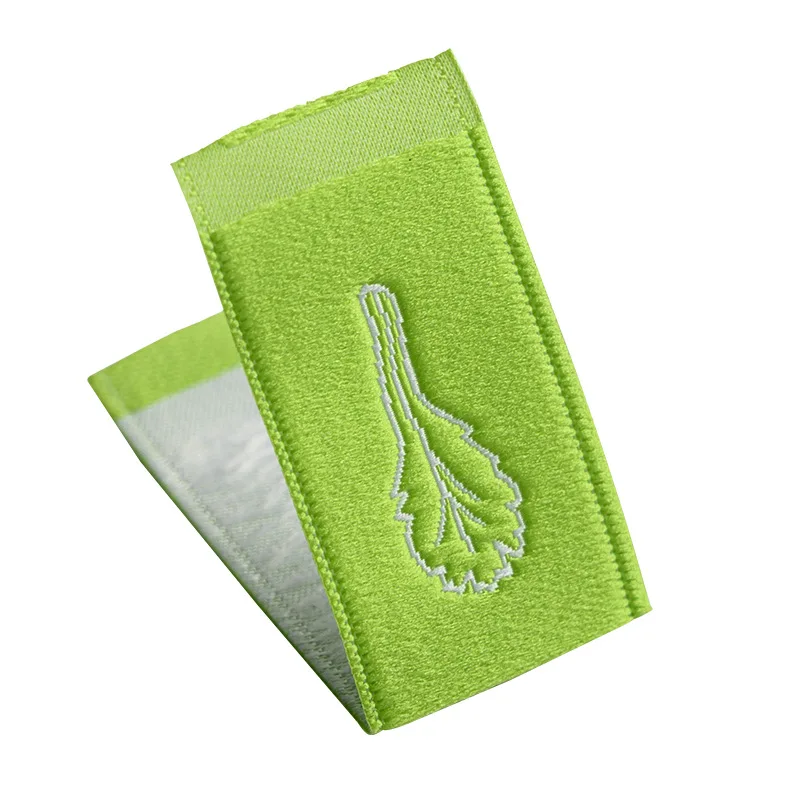 cheap price custom woven labels for Jeans Garment accessories custom brand logo woven labels