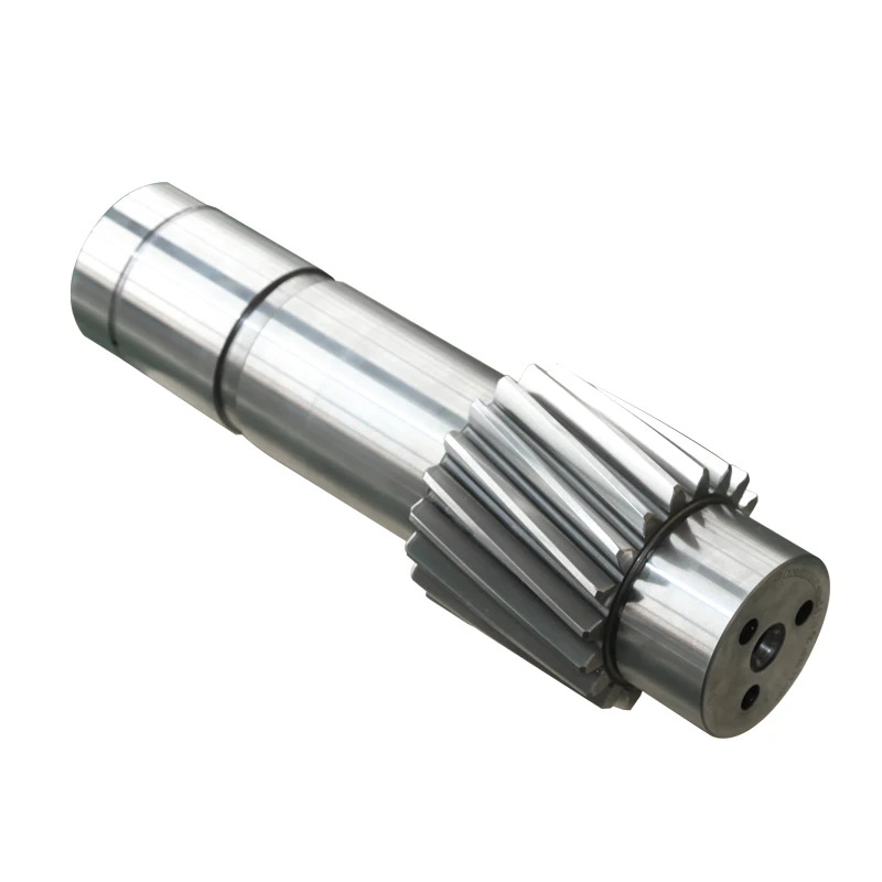 
Grinding helical gear and shaft for agricultural machinery 