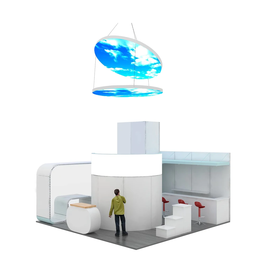 Стенд Kareoke, алюминиевый выставочный стенд, выставочный стенд под заказ, портативный стенд для профессиональной прямой выставки