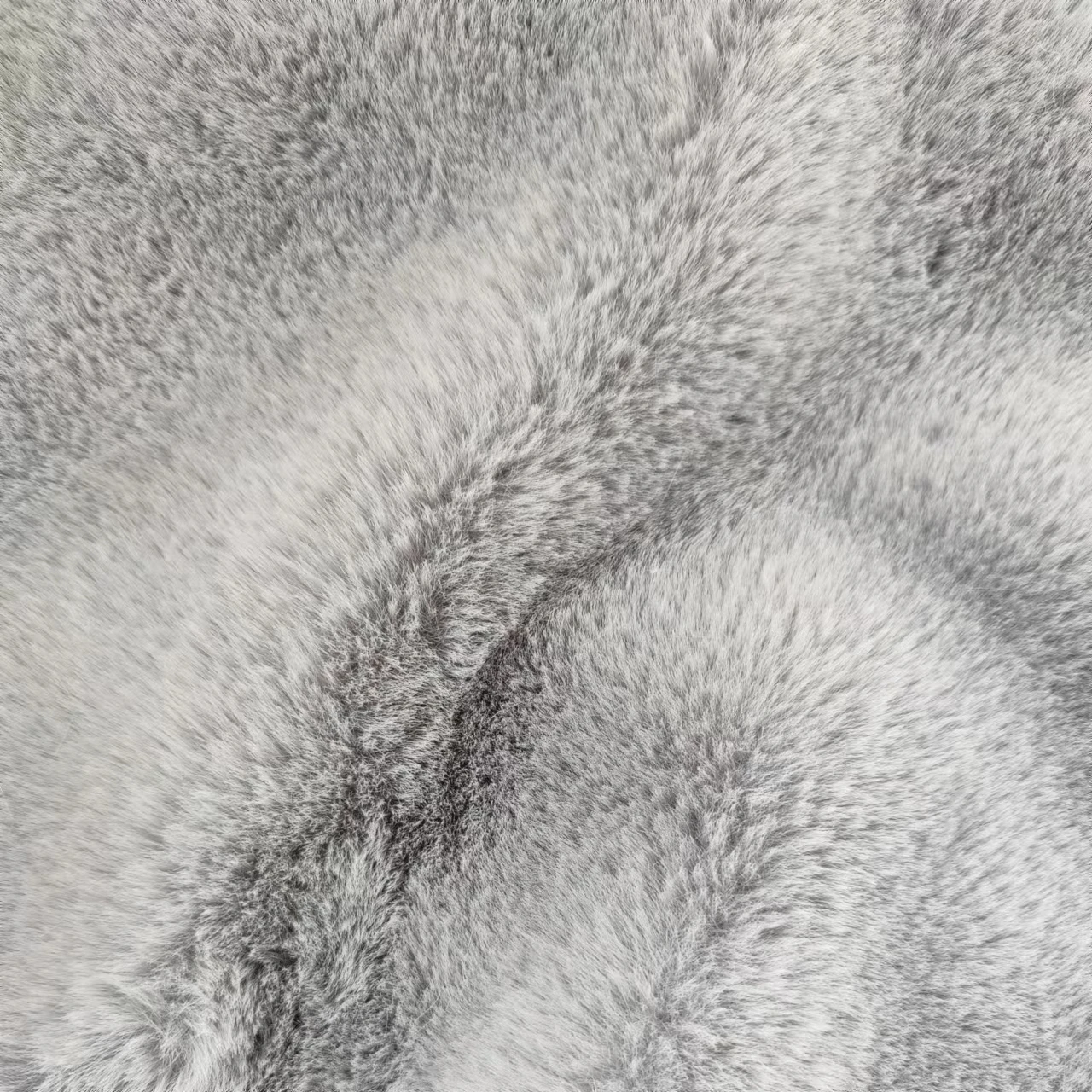 Custom High Quality 750gsm 25mm Long Pile Fur Fake Artificial Imitation 100% Polyester Faux Rabbit Fur Fabric