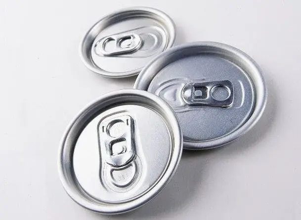 113# 200# 202# 206# Pull Tab Cans Easy Open Aluminium Can Ends Lids for Beer B64 can lids