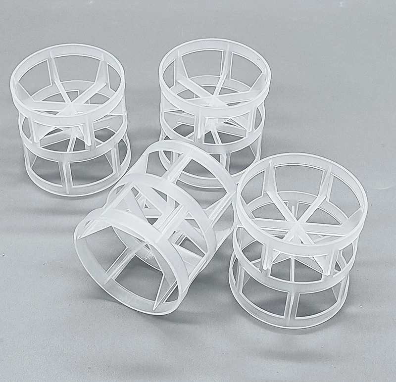 Polypropylene PP PE  PVC PTFE PVDF Plastic Random Packing PP Pall Ring