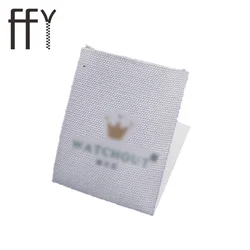 Custom Clothing Woven Labels Personalized Garment Care Neck Label With Sizes For Clothes