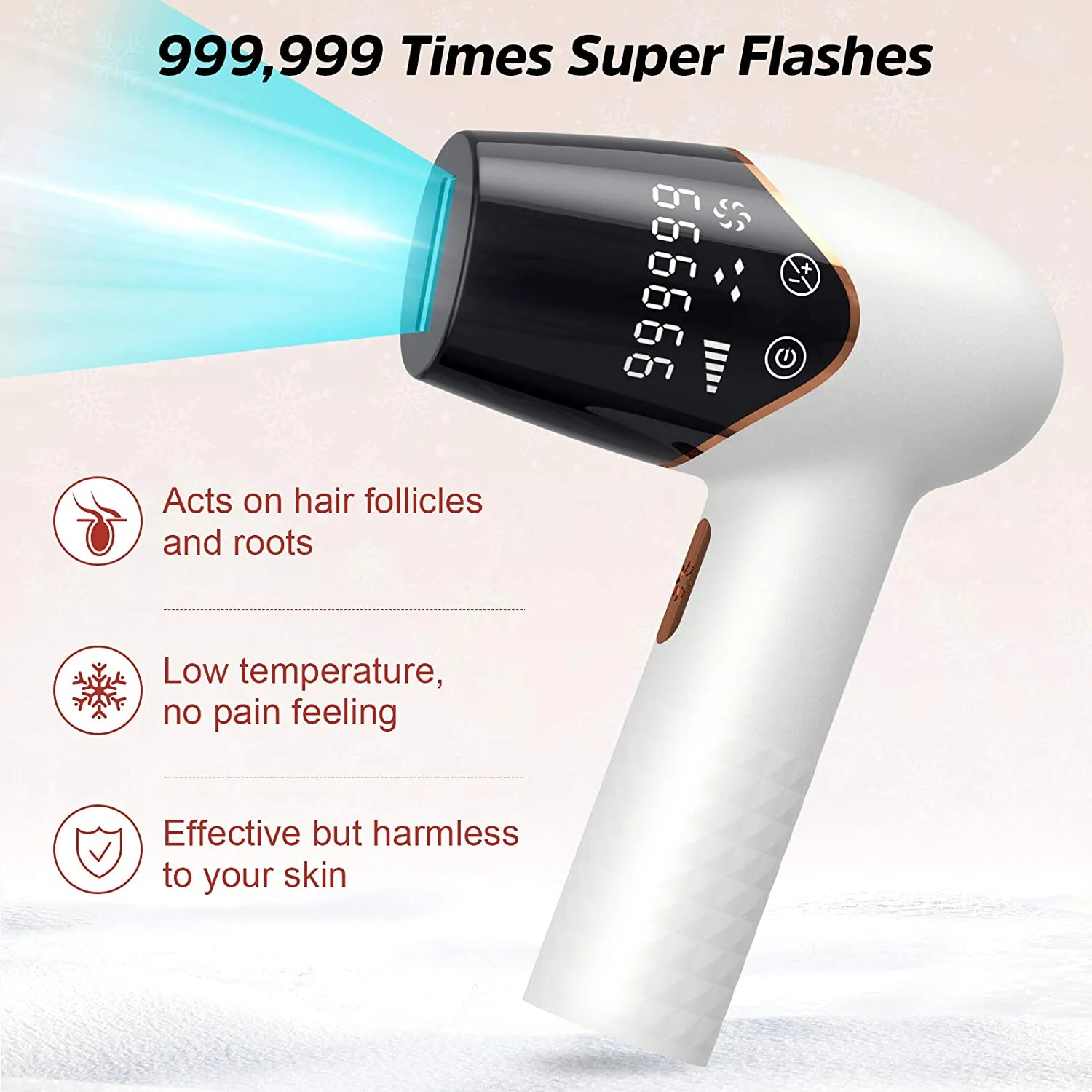 Handheld Permanent Women man diode painless Home Use Lazer ipl Device mini Laser Hair Removal
