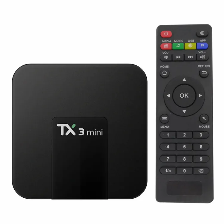  Amlogic S905W TX3 mini Android 9 smart tv box 2 Гб RAM 16 ROM set top