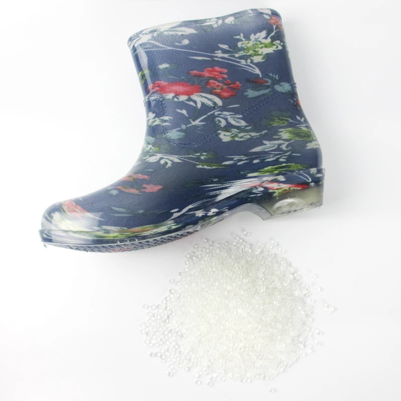 On Soft Plastic Rain Boots Hot Sale Granules For Shoes Pvc Pellets Prices