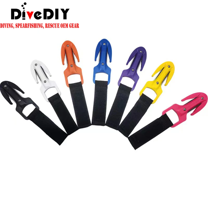 Ceramic blade line cutter water sports rescue knife with line cutter all colors options