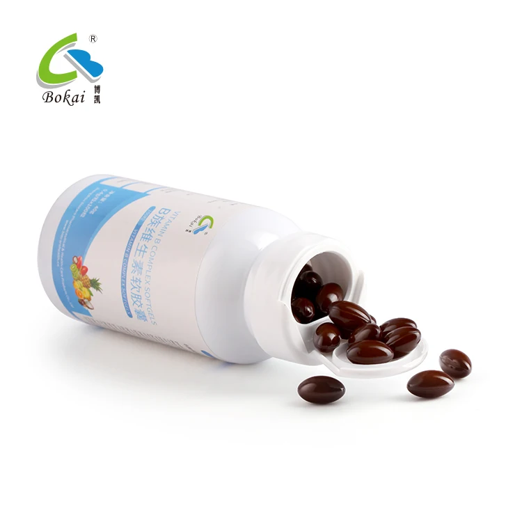 Частная торговая марка, уход за здоровьем, пищевые витамины B, комплексные капсулы из мягкого геля