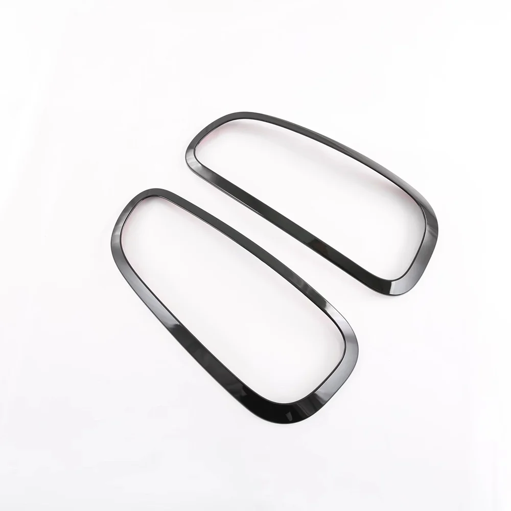 Auto Head Lamp Gloss Black Headlight Cover Front Light Body Kit Upgrade Accessories For MINI F54 Clubman Cooper 2022