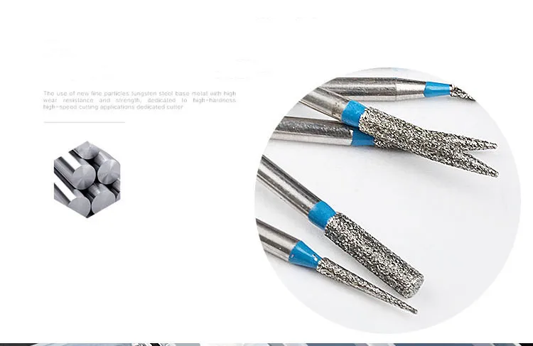 
Wholesale 3 Design 30 Pcs/Box Nail Alloy Grinding Head Dead Skin Diamond Nail Removal Tool Set For Nail Art Drill Tool 