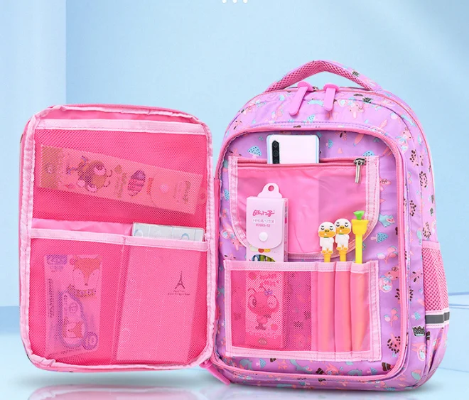 Kids Stationery Storage Multifunction School Bags Backpack  New Sac Scolaire Mochilas Escolares Knapsack Supplies