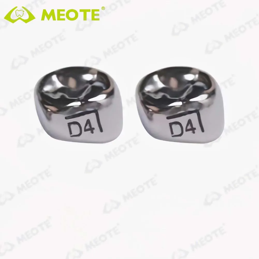MEITE MEDICAL Dental Product Stainless Steel Kids Temporary Refill Crown Temporary Teeth Crown