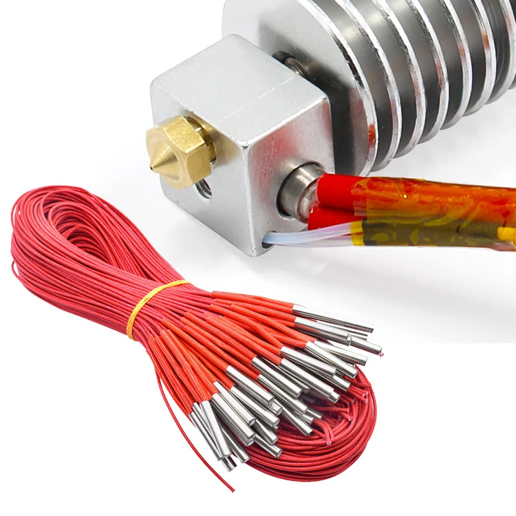 220V 6x30mm 3D Printer Parts  Ceramic Cartridge Heater Heating Tube heating elements