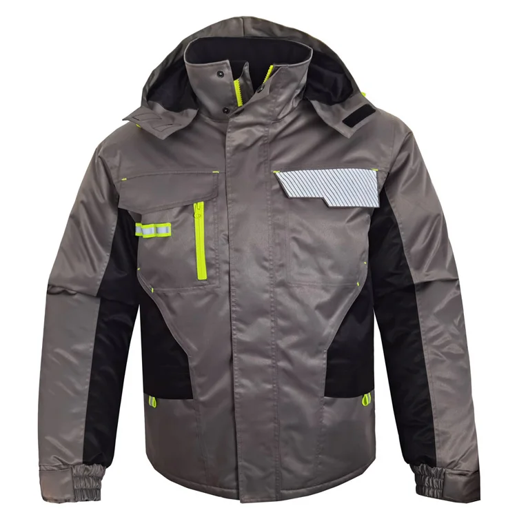 2023 OEM  high quality LONDON Vintage Jacket Windproof oxford twill Long Parka Jacket stand collar  custom windbreaker  Jackets