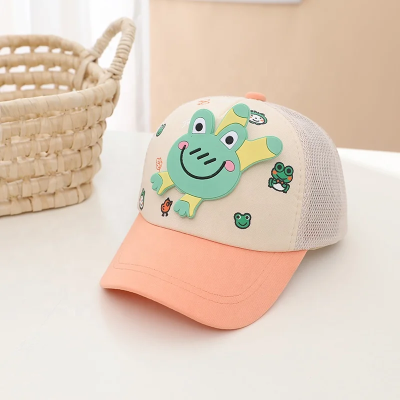 Kids Baseball Cap Toddler Sun Hat Boys Girls Cars Adjustable Trucker Hat