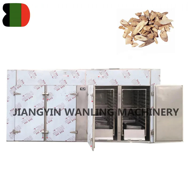 CT industrial chilli turmeric mushroom herb apricot guava fruit hot air tray dryer drying machine