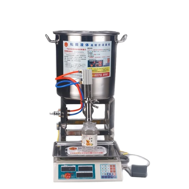 Hot  sells Honey Filling Machine Manual paste type filling machine