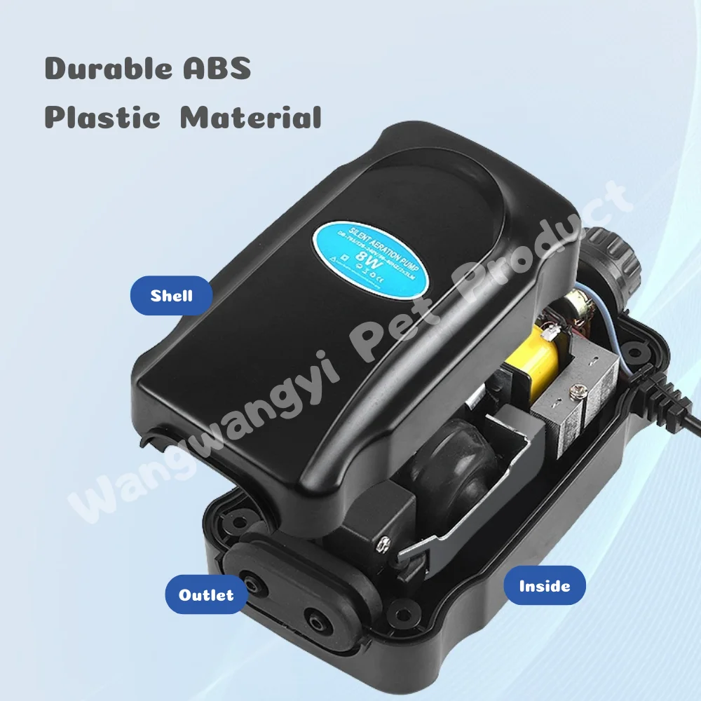 Wholesale Silent Mini Fish Tank Oxygen Pump 3W 5W 8W Air Pump Aquarium Accessories