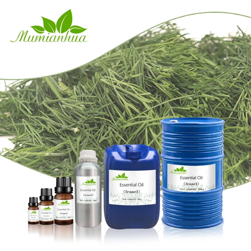 Multi platform hot selling own brand organic natural essential Oil 100% pure fennel milk developed aromatherapy essential oil