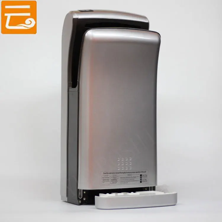 
Color customizable high speed portable touchless electric air jet automatic infrared sensor hand dryer for home 