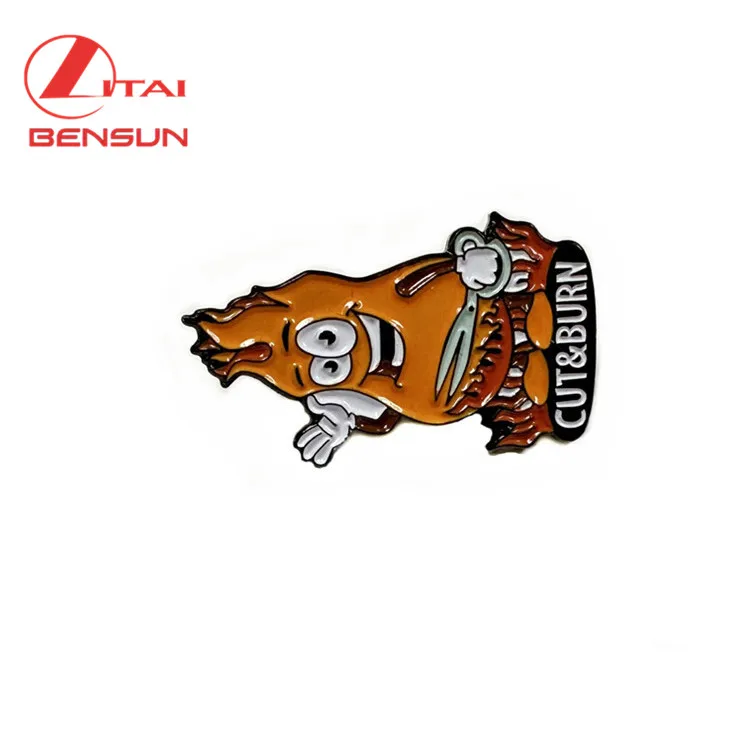 Wholesale Custom Logo Cute Metal Crafts soft Enamel Lapel Pins Badges Gifts for children