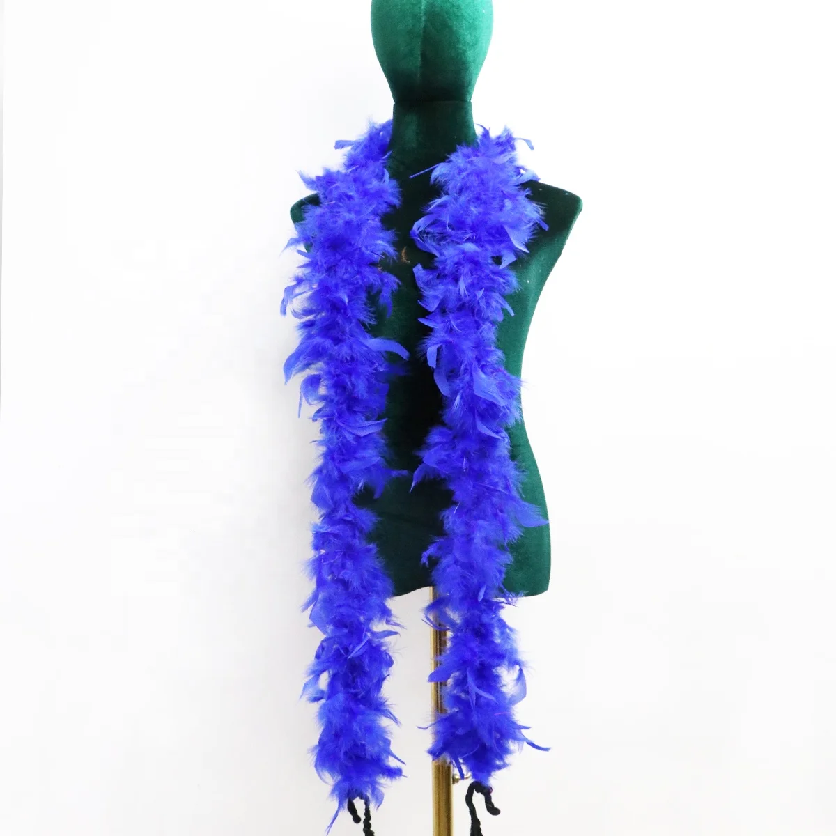 38-40g Decorative Turkey Coral Feather Boa handmade feather boa for Halloween Party