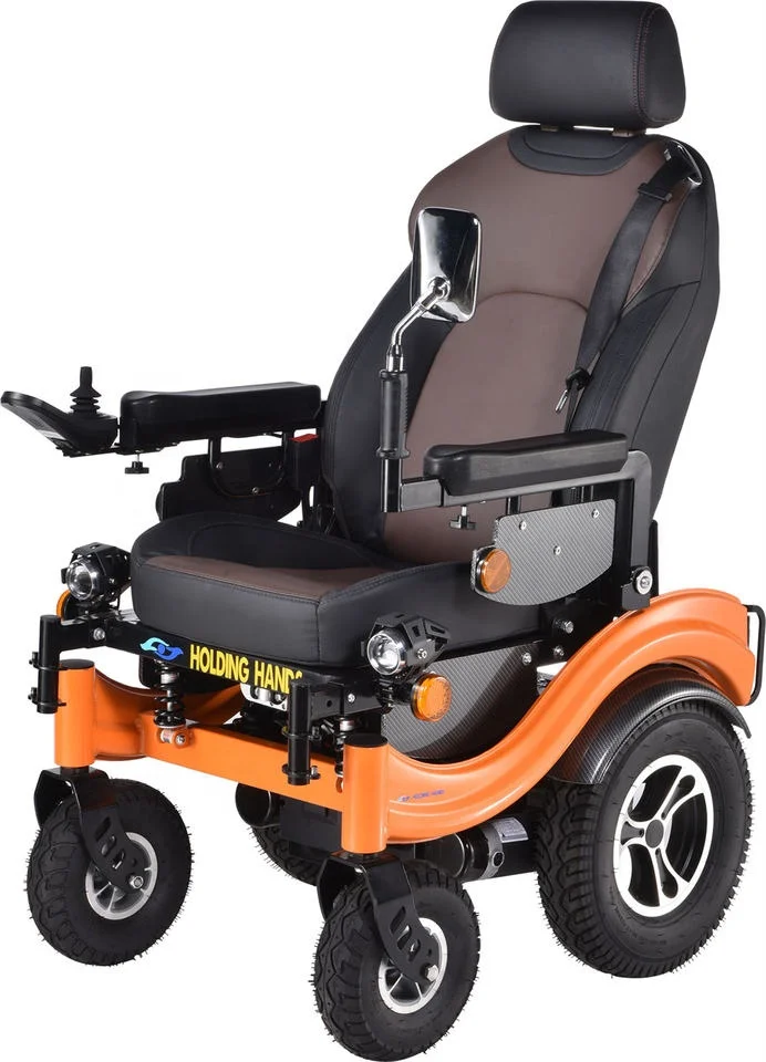 Portable Folding Power Wheelchair Auto Balance 500W Power electric Wheelchair for Handicapped Elderdly