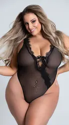 Оптовая продажа, США, Лидер продаж, XXXL, сексуальное нижнее белье эротического размера плюс, боди большого размера, сексуальное кружевное женское белье