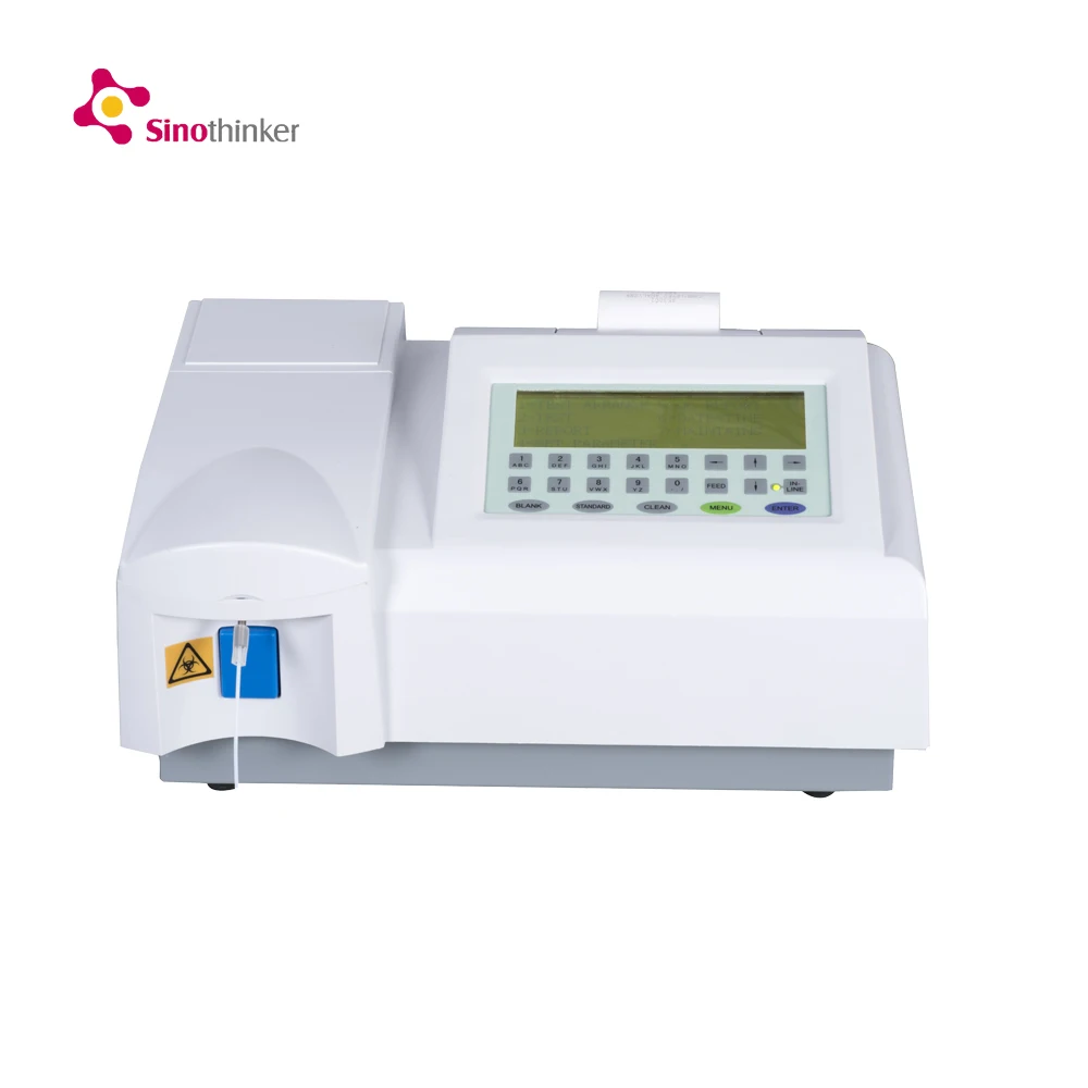 key board clinical chemistry analyzer price blood biochemistry analyzer open reagent