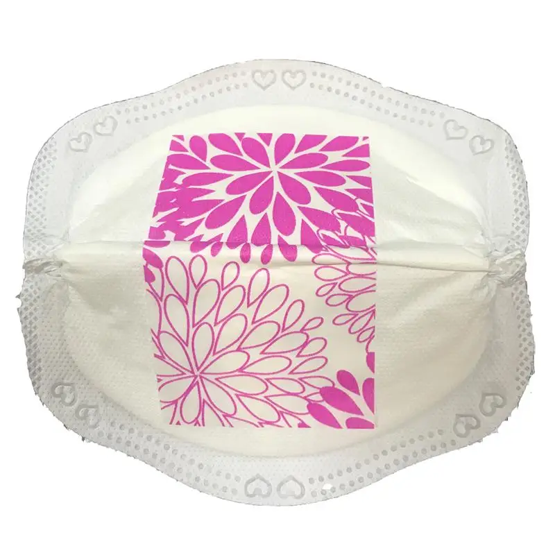 Wholesale Disposable Breast Pad With Adhesive Tape And Spandex Ultra Thin Soft Nursing Pad Breast Feeding Pads