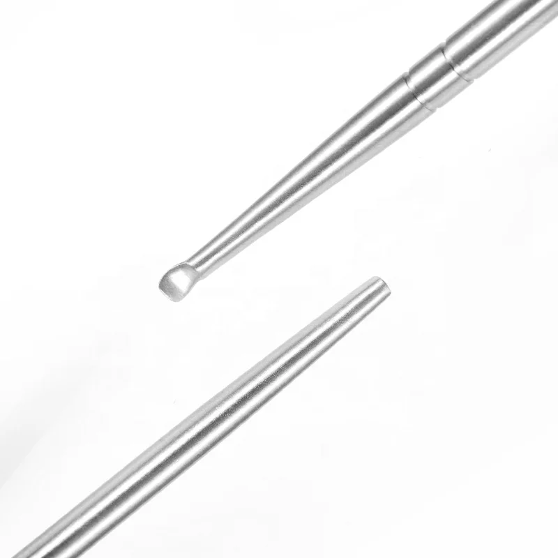 MISS YOU   Stainless Steel Earpick Remover Painless Dirt Fluid Ear Cleaning Tools Smooth Earwax Remover Cleaner