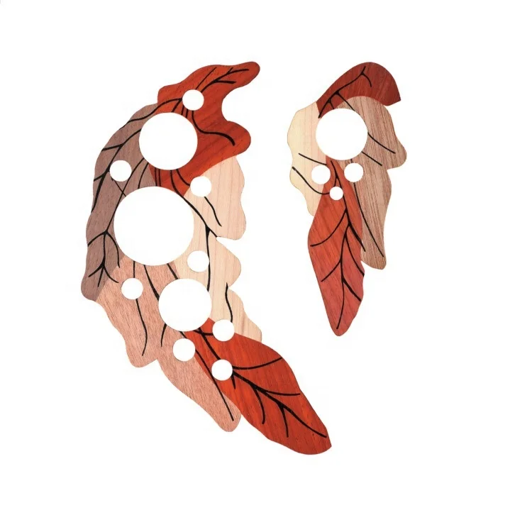 2024 Latest Models Guitar Sound Hole Pickguard Decorative Pickguard Leaf Shape Flapper Accessory