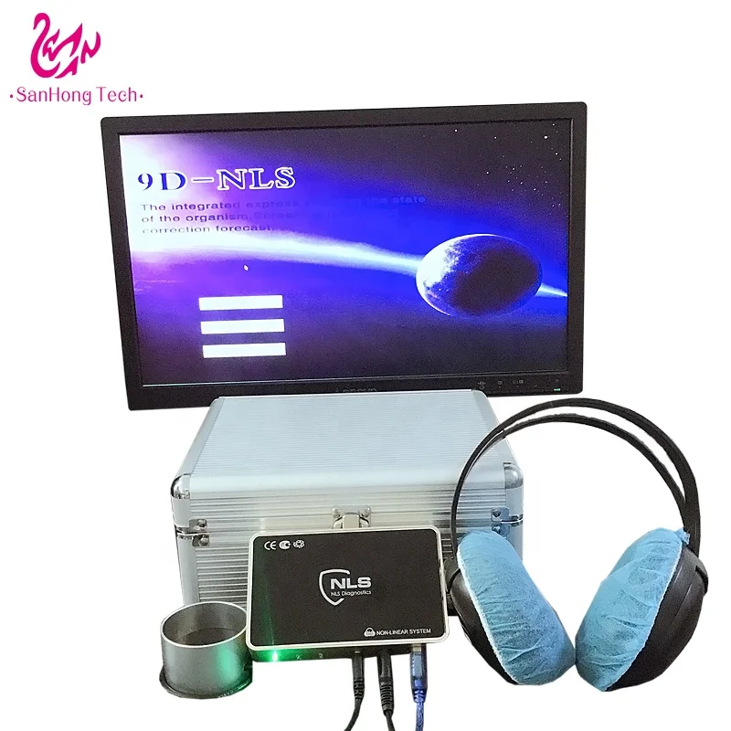 2021 Good quality English Spanish 9d 8d nls health analyzer Quantum Magnetic Resonance Body 877 items Organs detect