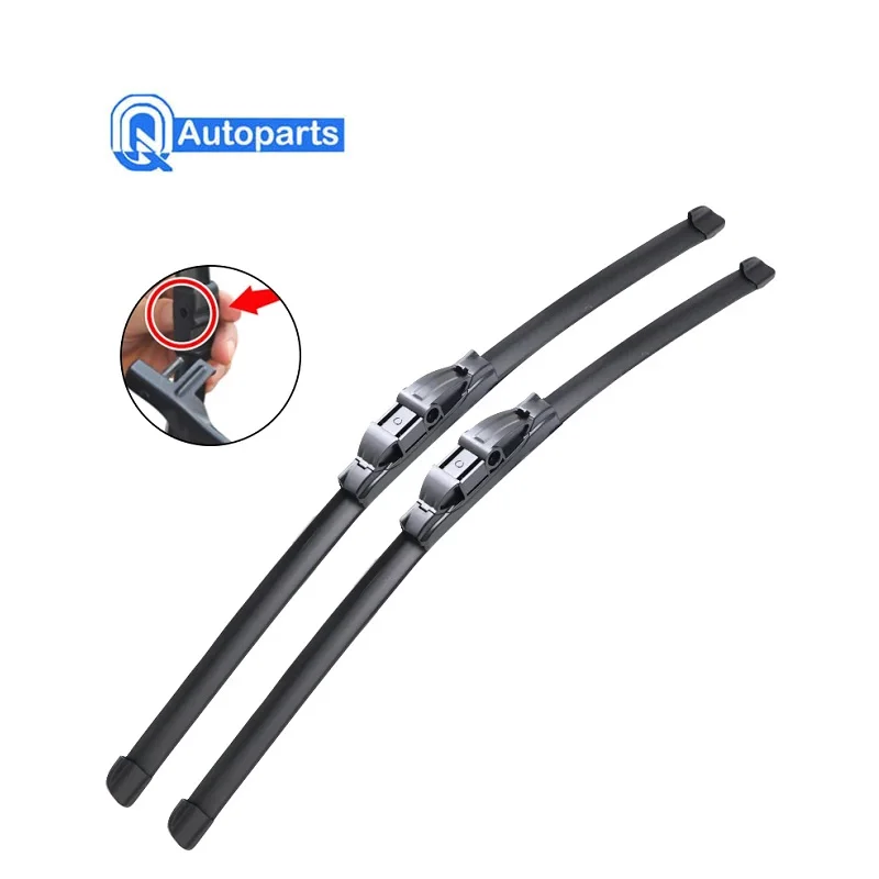 Q Customized Package Flat Soft Universal Specific Car Windshield Wiper Blade for BMW Benz Ford Toyota Hyundai Peugeot Renault