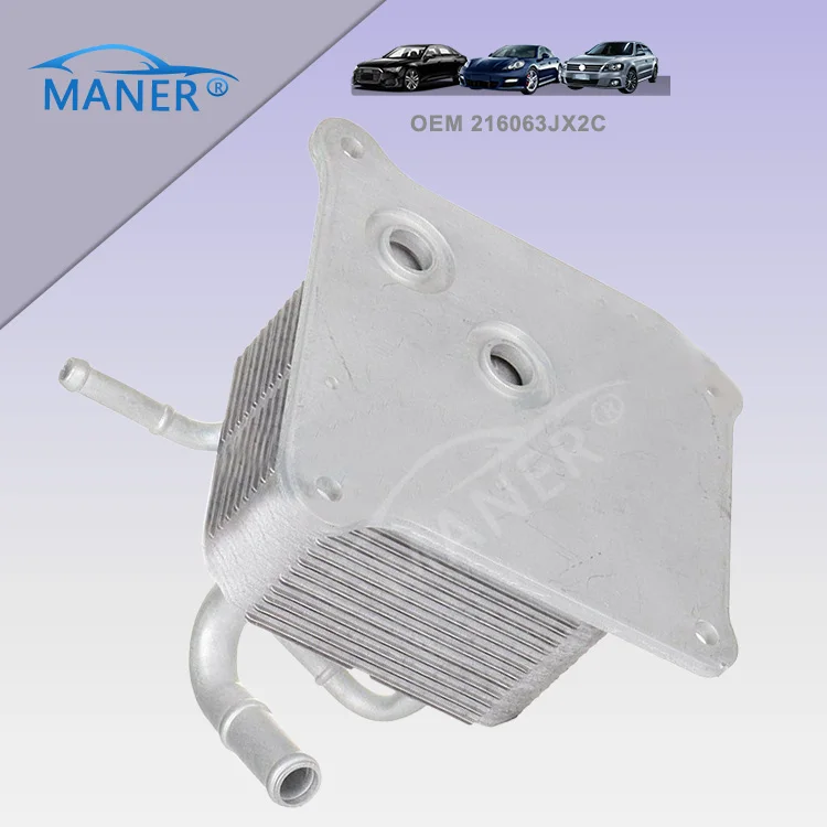 MANER hot sale cooling system Oil Cooler transmission oil cooler 216063JX2C 21606-3JX2C For Nissan Versa