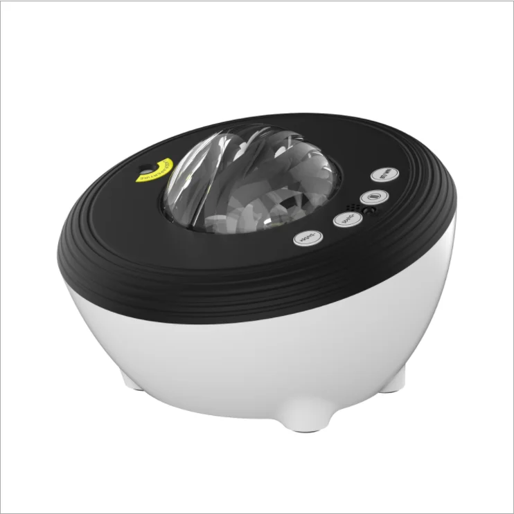 Music Starry Sky Projector Lamp WIFI Smart Wireless Speaker Laser Atmosphere Starry Aurora Skybright Night Light Projection