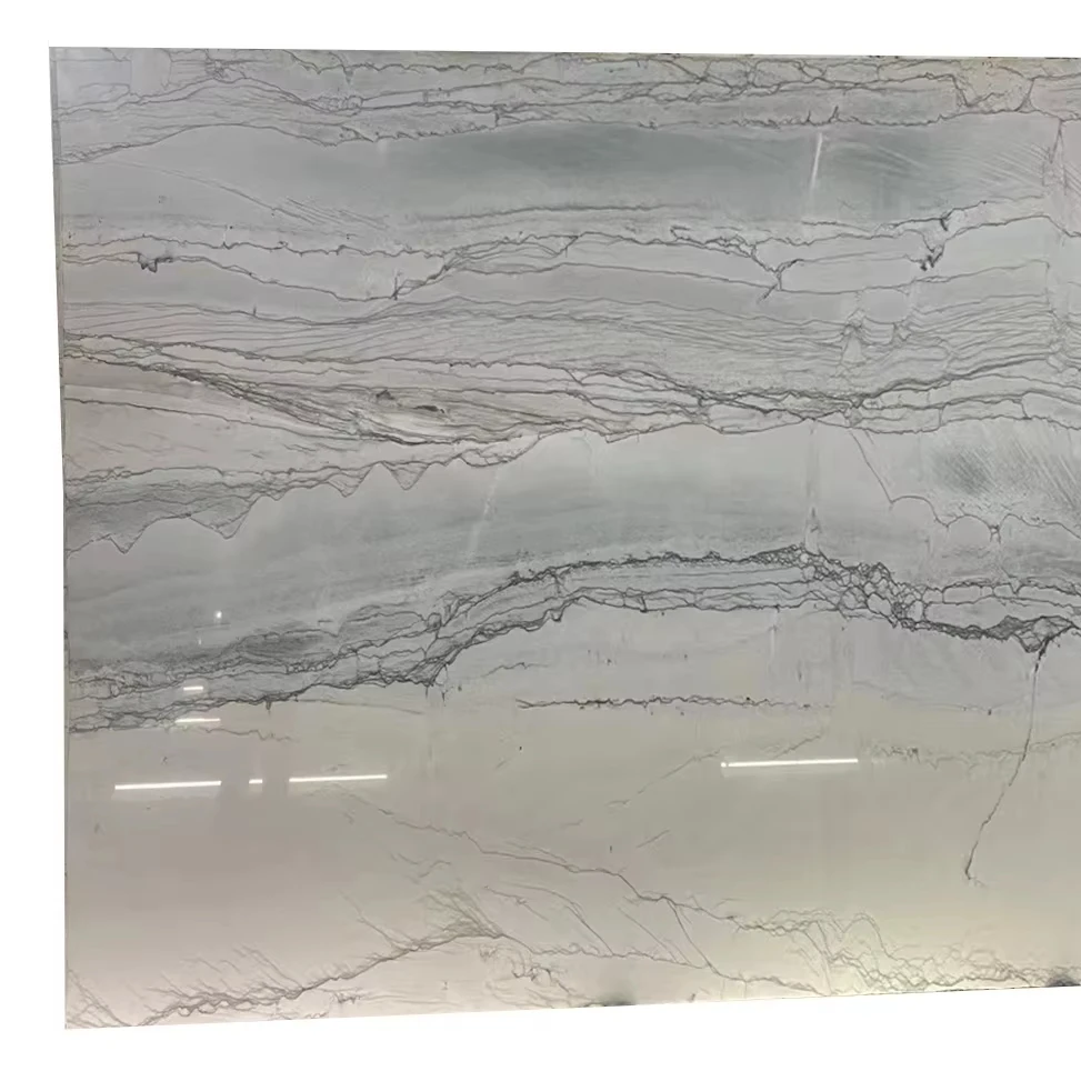 2024 Customized Infinity Quartzite Cut-to-Size Big Slab High Quality with Modern Design Honed Surface Finish Good Price Hotels