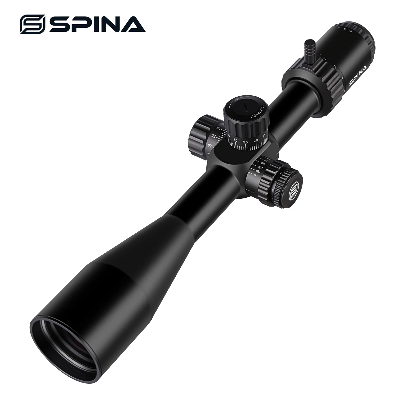 6-24x50 FFP Illuminated Zero Stop Waterproof Shockproof Fogproof Fully Multi-Coated Telescopic Sight for Long Range Hunting