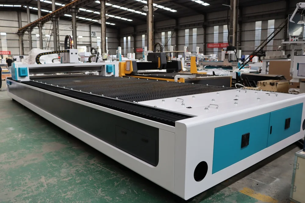 CE Certification 3000w 6000w Stainless Steel Carbon Steel sheet Fiber Laser Cutting Machine for Metal