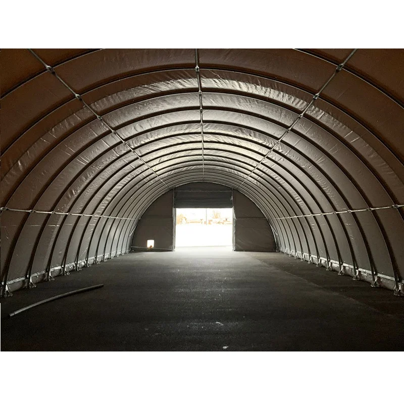 China Manufacture 30 x 40 Fabric Canvas Dome Shelter-Storage Shelter And Tent Shelter Double Truss Buildings 3040 storage tent