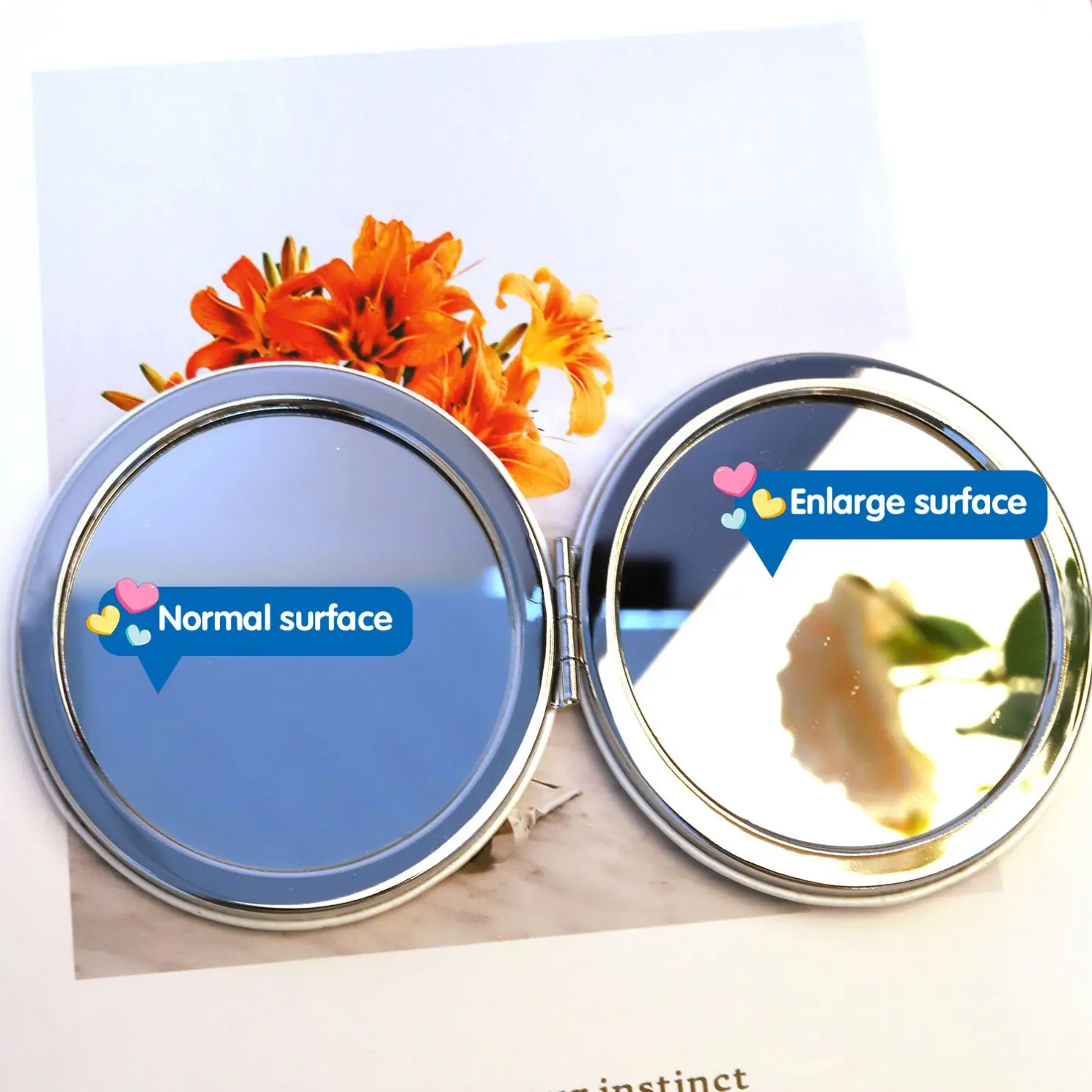 Diamond Painting Compact Mirror Mandala Diamond Art Small Travel Pocket Mirror Diamond Dots DIY Craft Kits