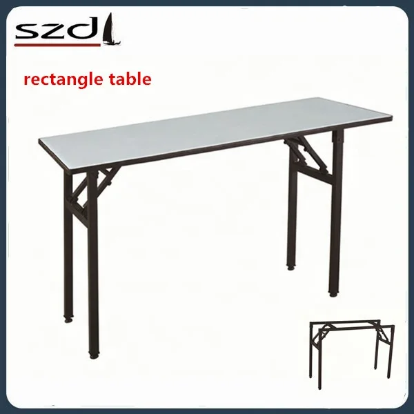 Folding Rectangular Banquet Table Metal Folding Event Tables SDB-48-3
