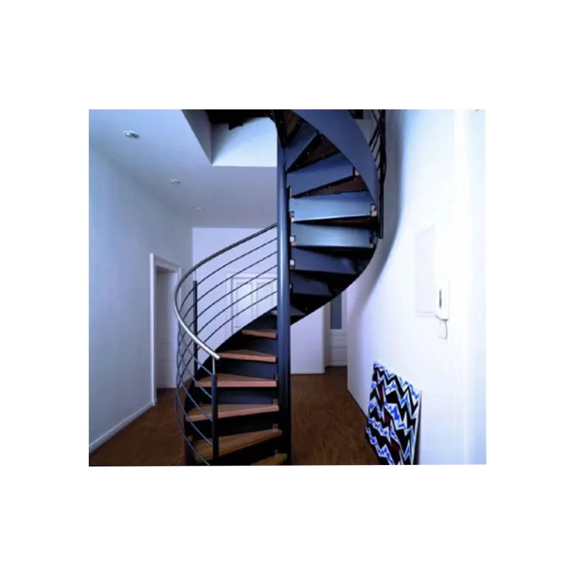 Steel Structure Hot Galvanized Iron Steel Structure Stairs With Checkered Plate Step