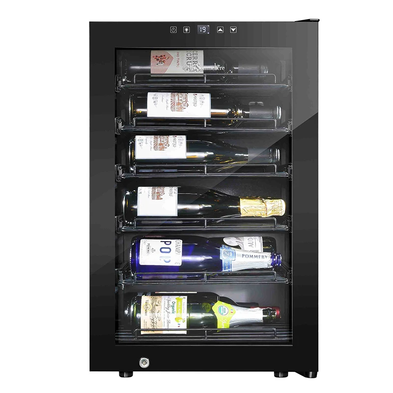 Vinopro oem odm electric wine cooler fridge 72l capacity with 22 bottles mini fridge refrigerator for wine