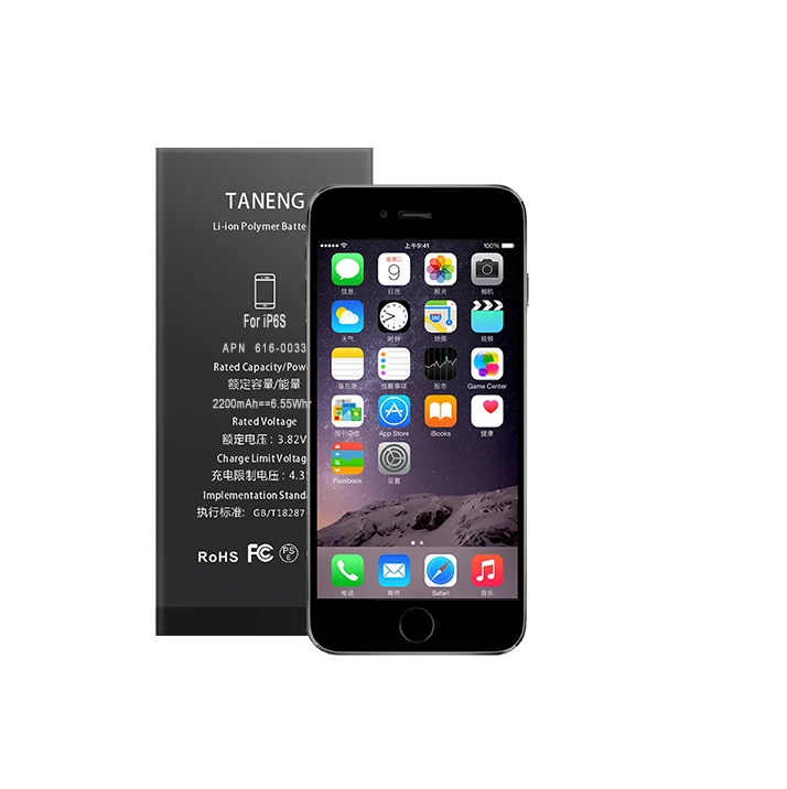 For  iphone 7 8 xsmax high capacity battery apple original iphone xr iphone 6s battery replacement large batteries