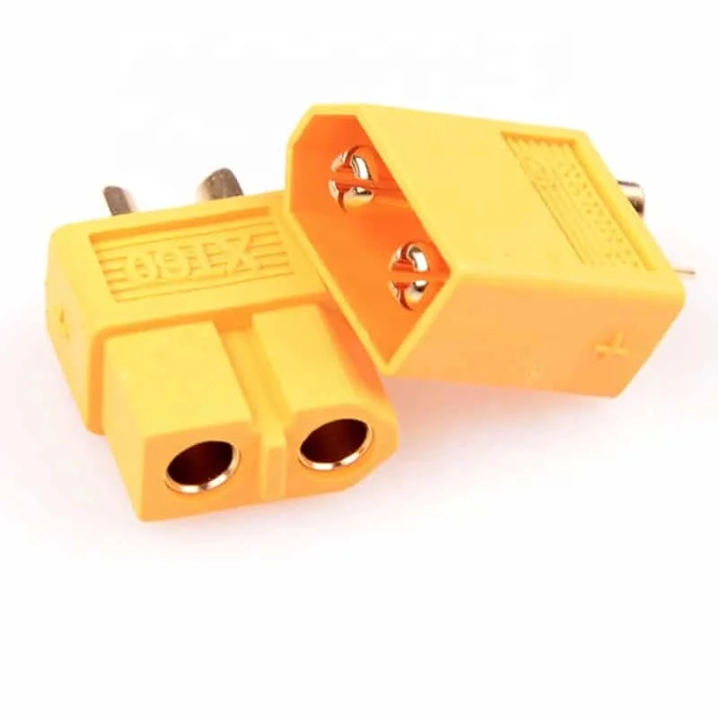 xt60 male female connector terminal adapter with silicone wire leads for RC lipo battery