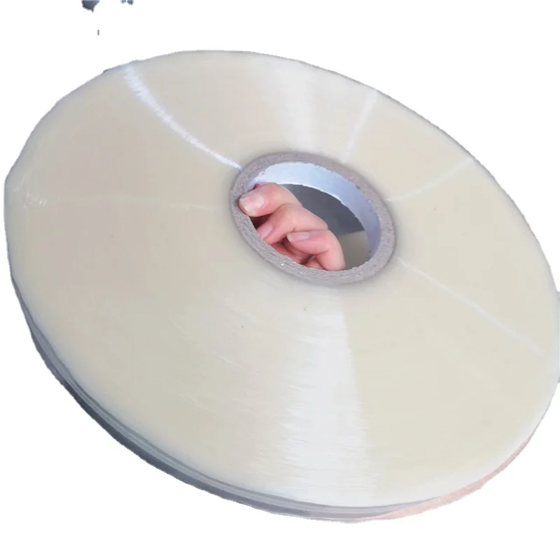 silicon reaseable double side bag sealing tape poly bag PE garment bag closing  tape