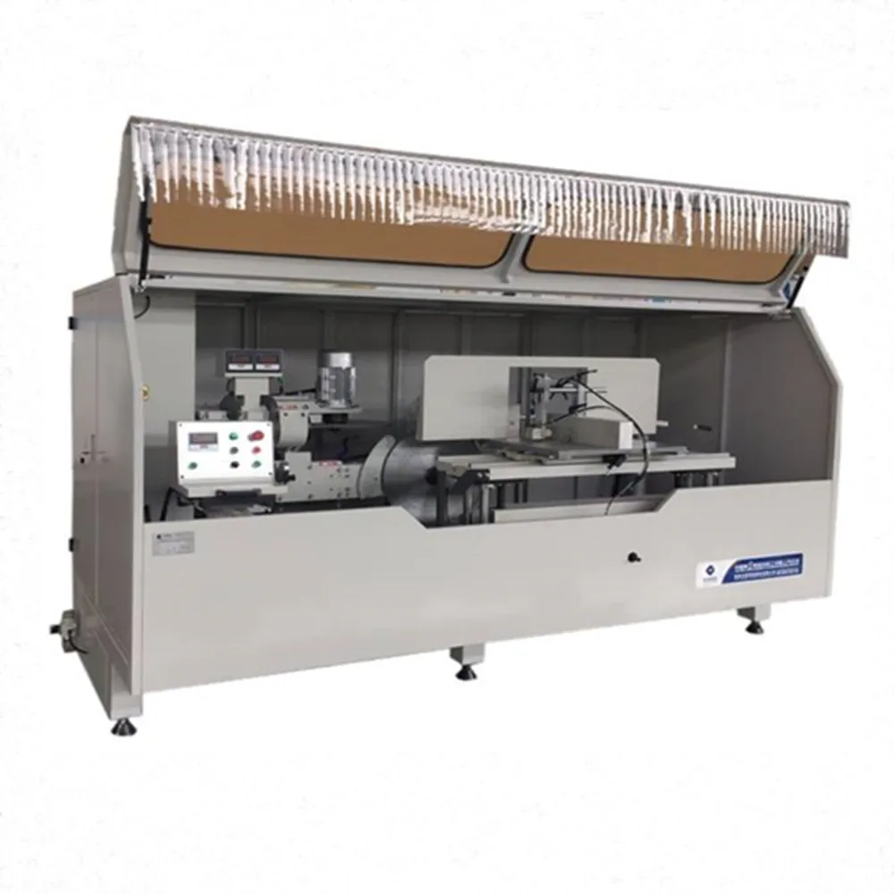 
Easy Operation Curtain Wall Facade Fabricating Aluminum Notching Cutting Saw 